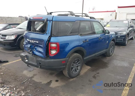 2024 Ford Bronco Sport Big Bend из США, поврежденный, VIN 3FMCR9B66RRF03436